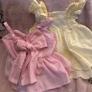 Baby Dress & Top bundle